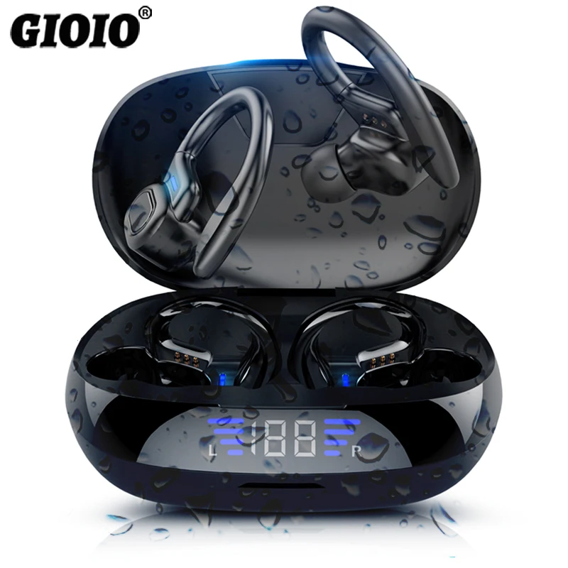 

VV2 TWS Wireless Headphones Sport Earbuds Touch Control LED Display Music Headset For Iphone Huawei Xiaomi Auriculares Bluetooth