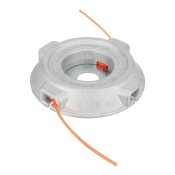 

Universal Aluminium Alloy Nylon Brush Mower Bump Spool Grass Trimmer Line Cutter Head Thread Line String Saw Grass Brush Mower