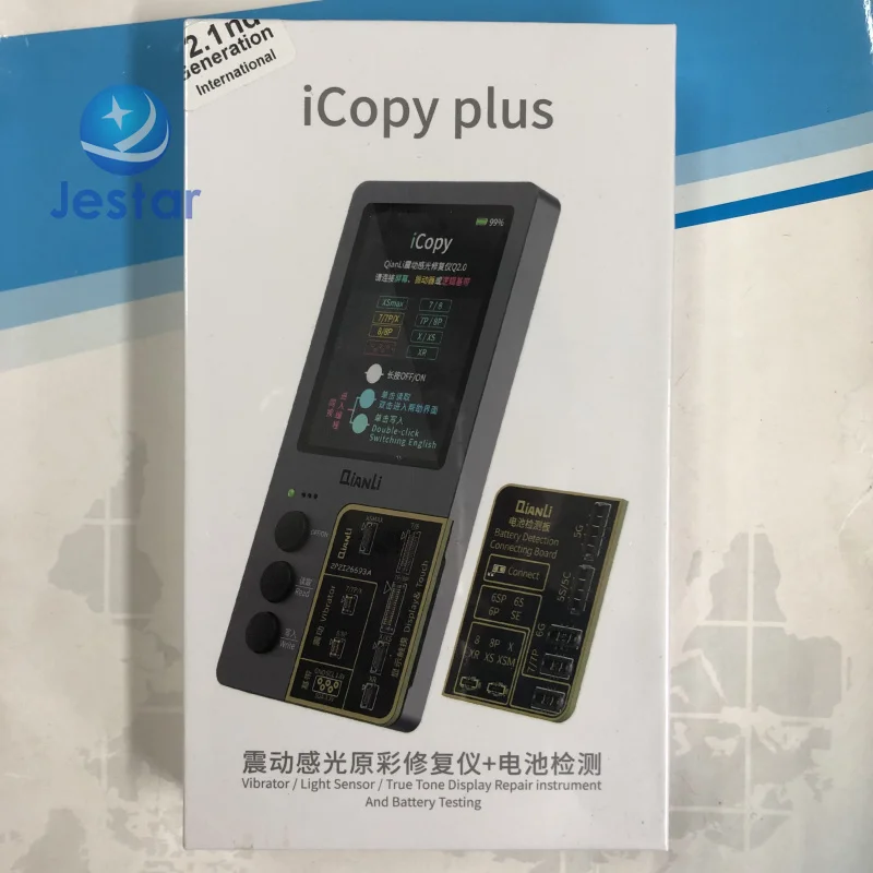 ЖК экран QIANLI iCopy Plus 2 1 Для iPhone 11 Pro/Max 7 8 X XR XS/MAX оригинальный цветной с