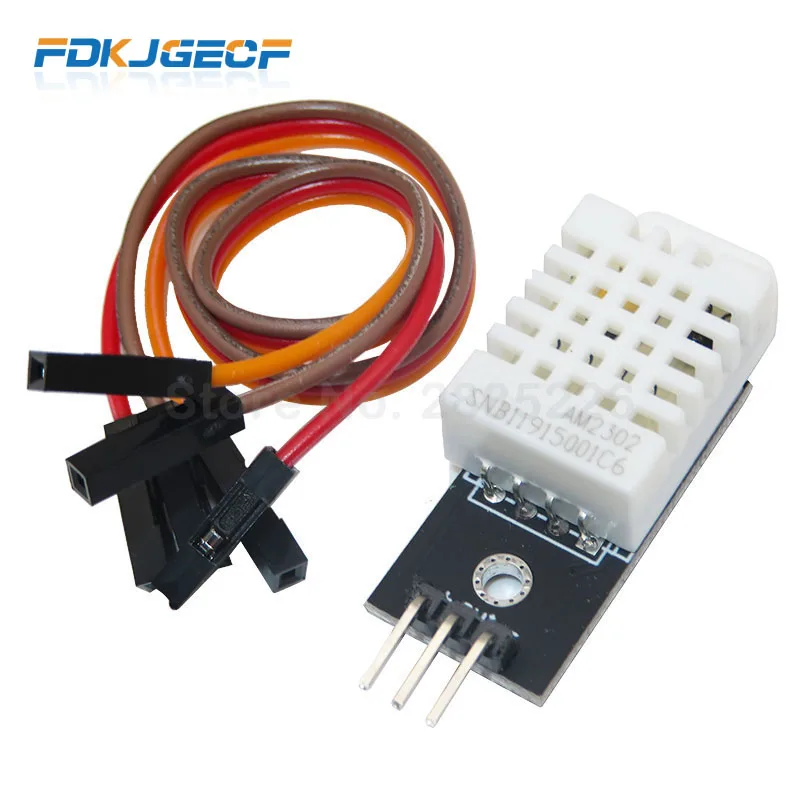 5pcs DHT22 Digital Temperature Humidity Sensor AM2302 Module with PCB and Cable