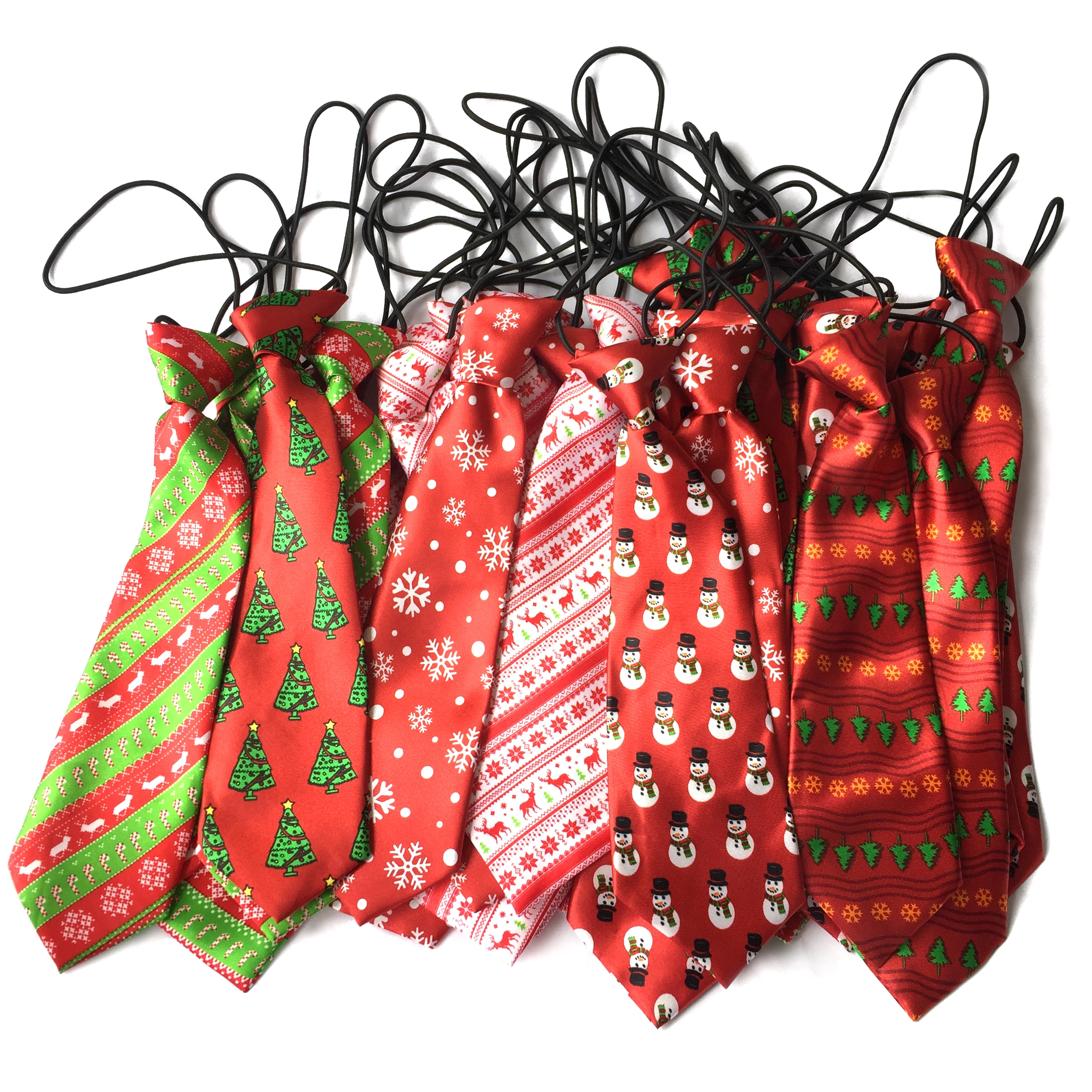 100pc/lot Christmas holiday Large Dog Neckties For Big Pet Dogs Ties