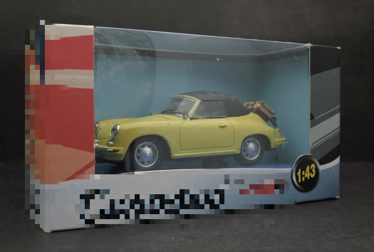 1/43 Редкие новые образцы литье металла под давлением классический немецкий 356 ретро автомобиль домашний дисплей Коллекция игрушки для детей