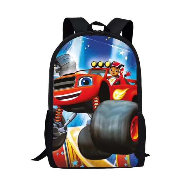 blaze monster truck backpack