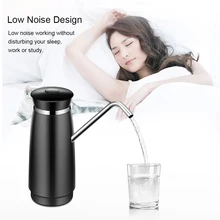 Автоматический usb зарядный насос для бутыля с водой домашний светодиодный электронный дозатор питьевой воды насосы дозатор для бутылки с трубой