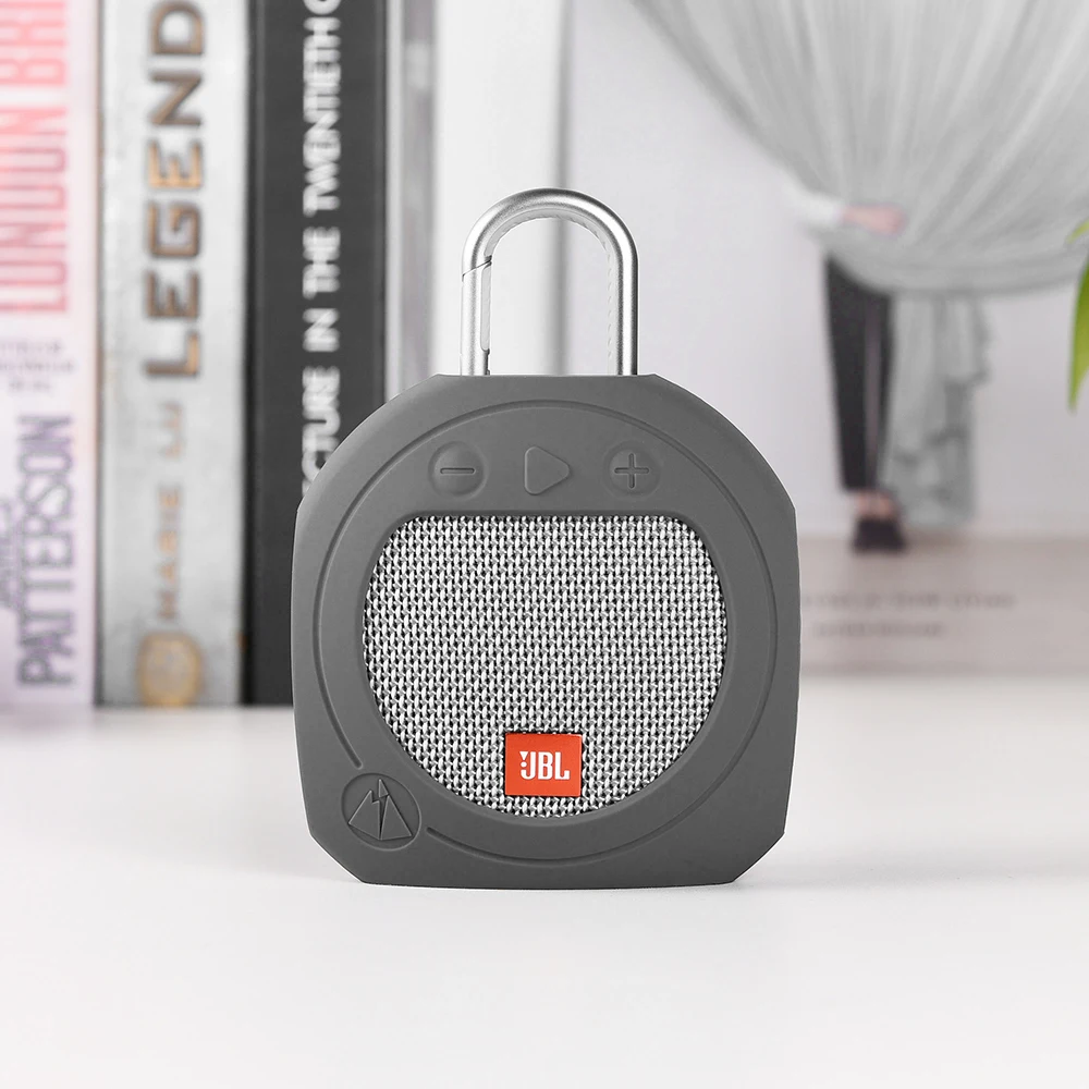 Новейший защитный силиконовый чехол для JBL Clip3 клип 3 Bluetooth динамик открытый противоударный чехол с пряжкой