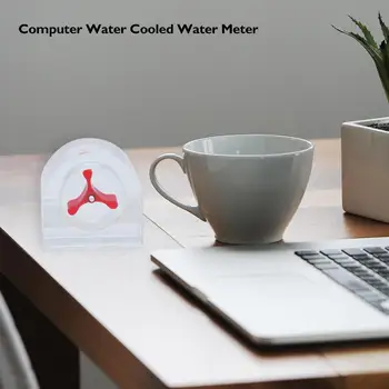 

Water Cooling Flow Meter Acrylic 2 and 3 Ways G1/4 Speedometer Thread With No Joints Cooling Kit Fittings