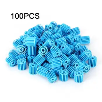 

100Pcs Aquarium Filtration Filter Aquarium Filter Bio Balls Filtering Material for Air Pump Fish Tank Air Pump Biological Filtra