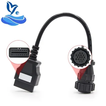 

Truck OBD To OBD2 16pin OBD 2 Extension Cable Truck 16 Pin OBD2 Scanner Connector Truck Diagnostic Tool