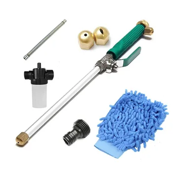

NEW-Jet Car Washer Power Hose Nozzle, ic High Pressure Wand, Flexible Water Hose Nozzle Sprayer Extendable