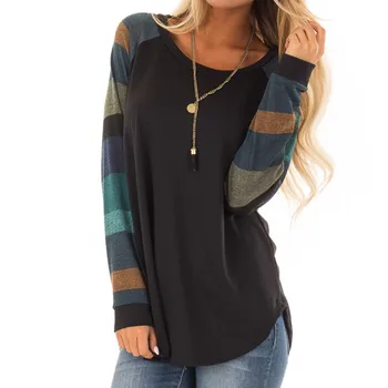 

Plus Size Blouse Women Shirt Ladies Shirts Femme Long Sleeve Long Sleeve Loose Top Blouse Рубашка Женская d5