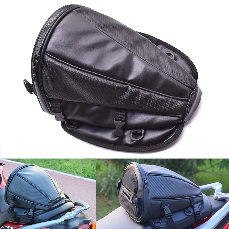 motorcycle tail bag seat backpack custom travel hand carbon fiber color for KAWASAKI ZX636R ZX6RR ZX6R ZX-6 ZX10R Z1000SX |