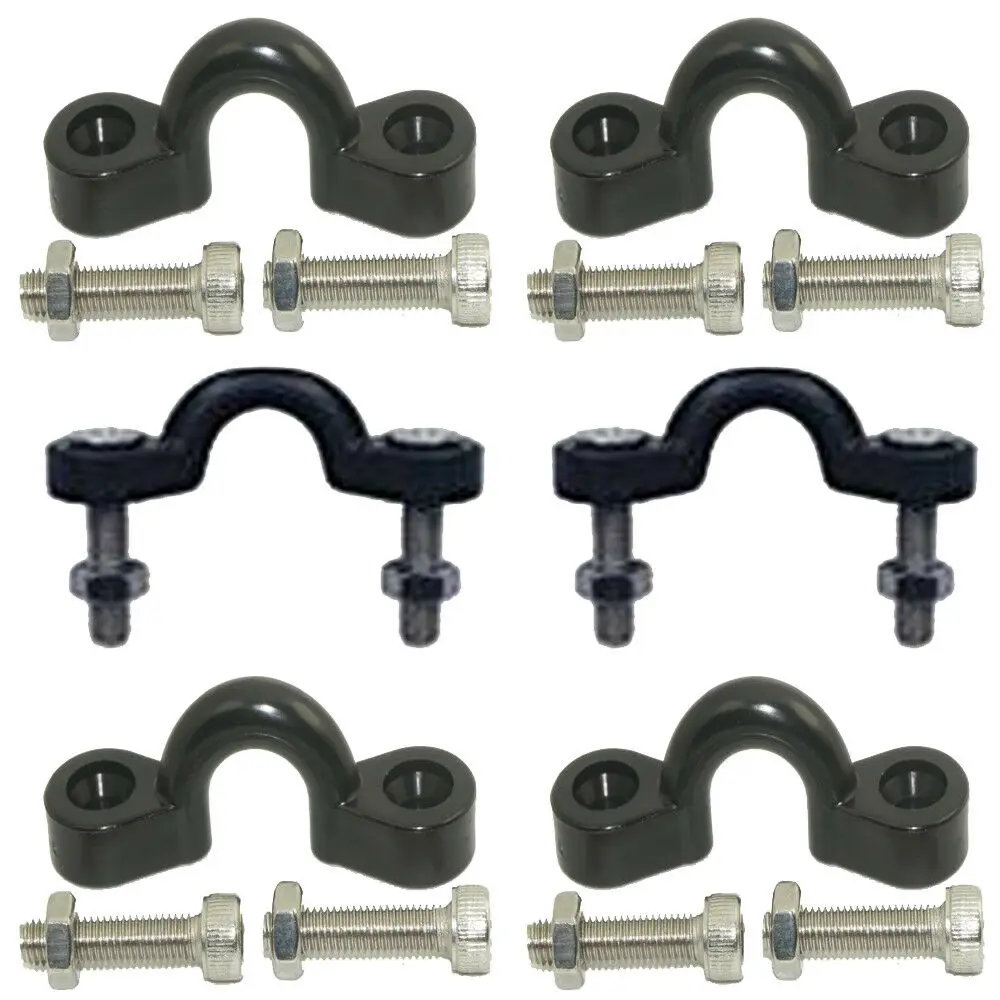 Ute Bar Bracket - 6 упаковок-Tonneau Bow Поддержка зажимов | Инструменты