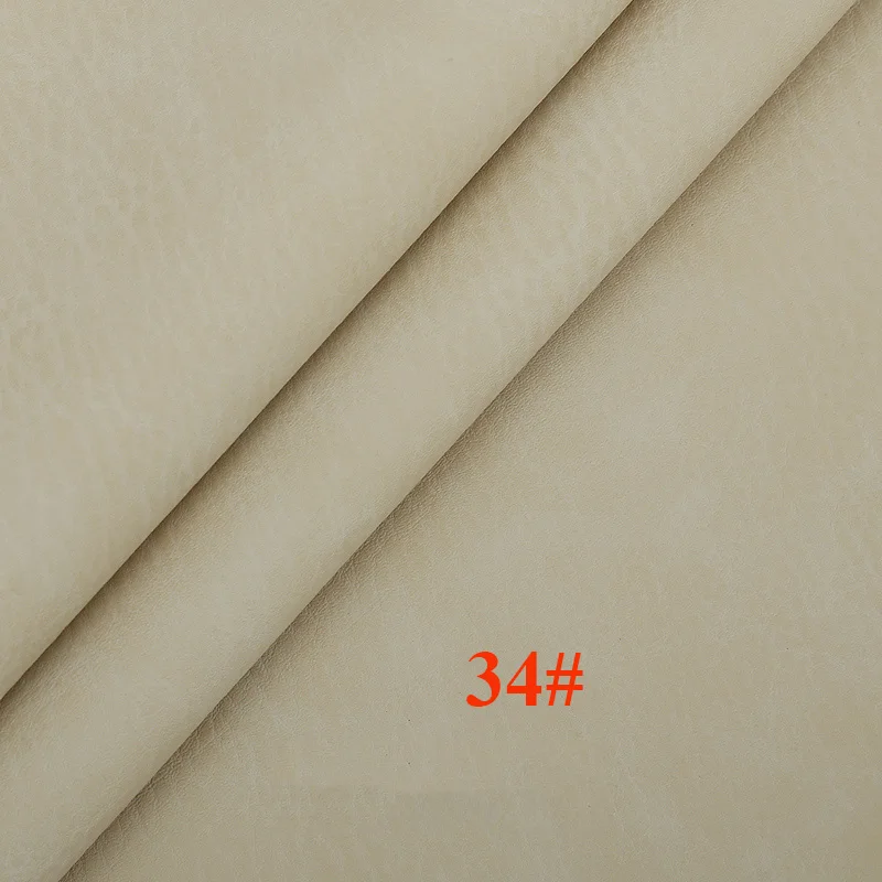 34 Meetee 50X137 см 0,9/1,2 мм Толщина искусственной искусственная Синтетическая кожаная ткань для пошива DIY чехла-книжки Материал аксессуары для дома - Цвет: 34