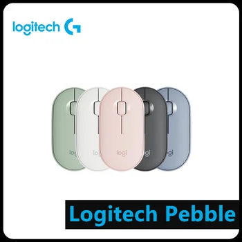 

Logitech Pebble Wireless Bluetooth Mouse 1000DPI Thin Optical Tracking Mice Computer Peripheral