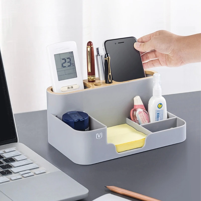 Multifunction Stationery Storage Box Air Conditioner Remote Control Collection Practical Tissue Box Tool