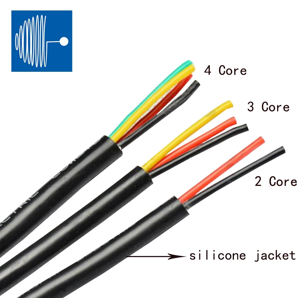 TRIUMPHCABLE H05SS-F 2/5M Силиконовый Футляр для многоядерный электронный провод 2X0.5/0 75/1 5 мм