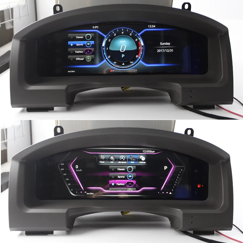 Car Instrument Cluster Speedometer Gauges Dashboard Panel LCD Monitor Miles For TOYOTA Land Cruiser J200 LC200 Roraima 2008~2020