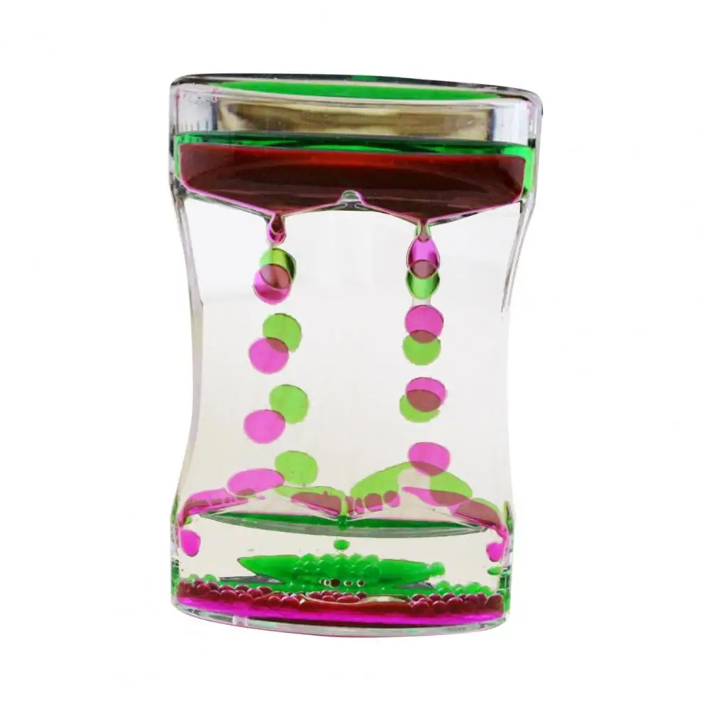 Liquid Timer Fun Decompression Bright Color Liquid Movement Bubble Dripping Oil Hourglass Dropshipping 3
