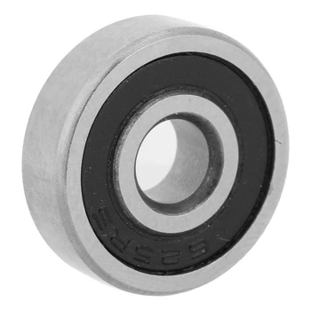 

50Pcs Double Rubber Sealing Cover Deep Groove Ball Bearing 5x16x5 mm