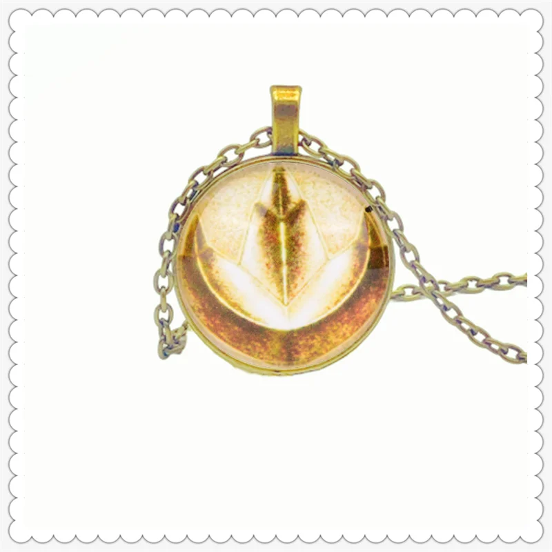 Ожерелье с подвеской мультяшным изображением леса 25 мм Круглый Кулон новое