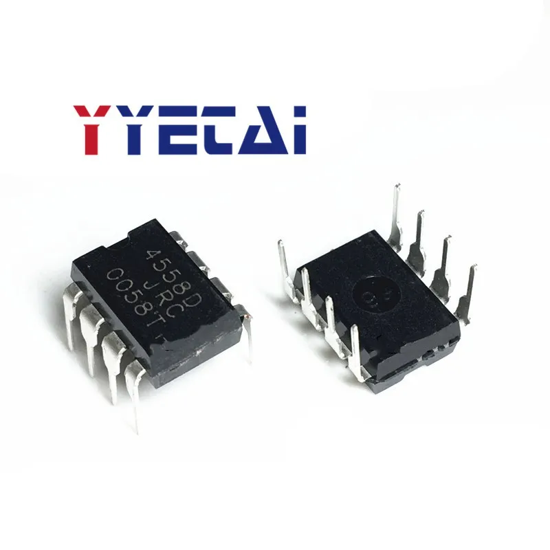

Встроенный Новый двойной операционный усилитель NJM4558D JRC4558D 4558D DIP8 TAI 20 шт.