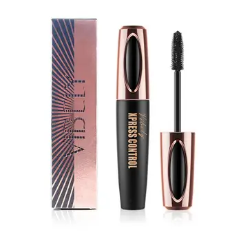 

4D Silk Fiber Eyelash Mascara Extension Makeup Black Thick Quick Dry Waterproof Eye Lashes Long Lasting Eyelash Cosmetics