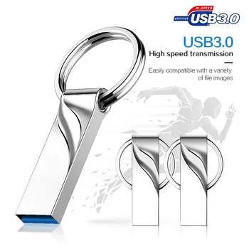 

High Quality Metal Pen Drive 3.0 USB Flash Drive 128GB 64GB Storage Devices Memory Stick 8gb 16gb 32gb Usb Pendrive Flash Drives