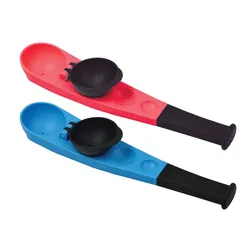 Snowball Maker and Snowball Thrower Scoop Child plastic toy per Set of 2 1 Blue and 1 Red