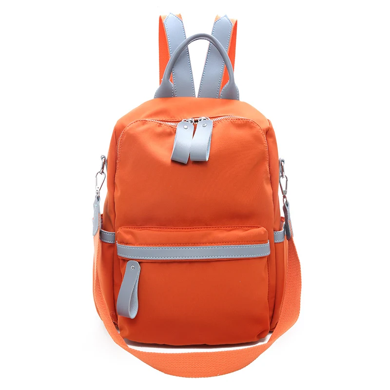 

Girls Backpack Small Fresh Style Bagpack Contrasting Color Simple College Style Bag For Students
