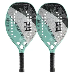 New Style Racket Beach Racket Carbon Fiber Beach Tennis Racket EVA Surface Pala Padel Outdoor Sports Tennis Bag
