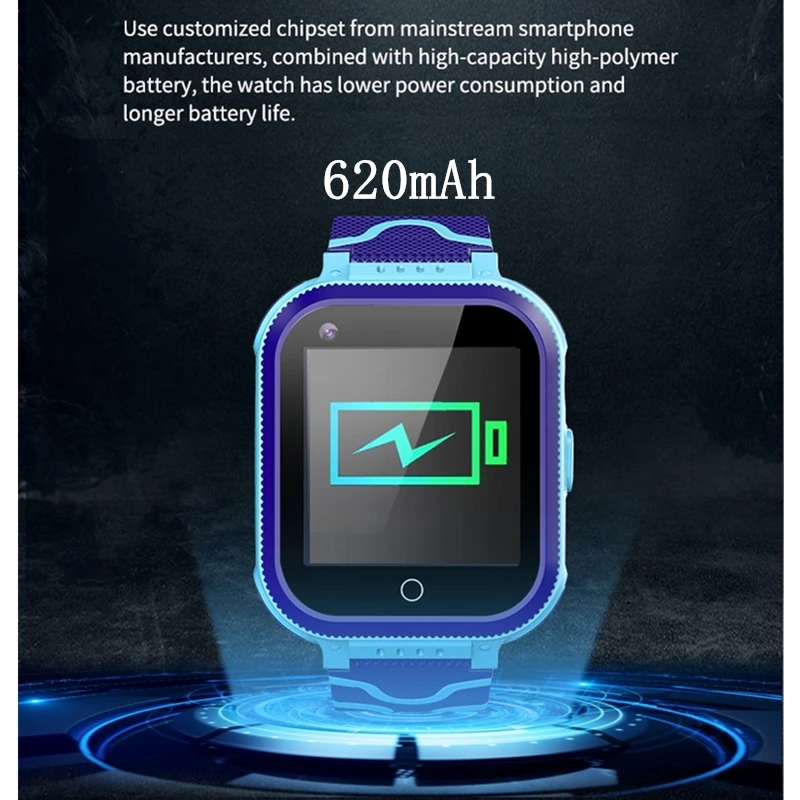 Tracker Kids 4G smart watch waterproof remote monitoring WIFI GPS LBS Positioning WCDMA GSM SIM Phone Video chat Child clock T3