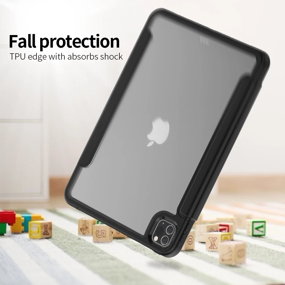 Чехол с карандашом для iPad AIR 2 Pro 11 2020 7th 10 дюймов чехол 2017 6th 2018 9 7 Mini 5 4 smart Cover|Чехлы