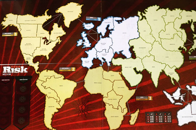 Risk(переработанное издание) настольная игра 3-5 игроков, чтобы играть Семейные/вечерние/Друзья лучший подарок для детей английская Классическая карточная игра