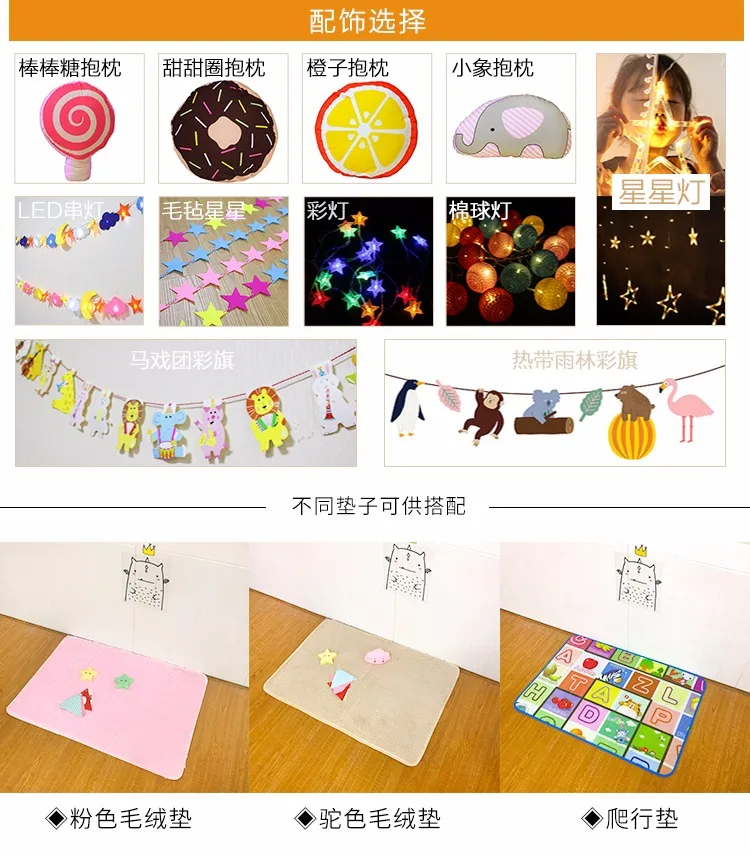 Factory Sales KID'S Tent House Indoor Toy House GIRL'S Castle Game Boy Bag Room Small Tent Emotional