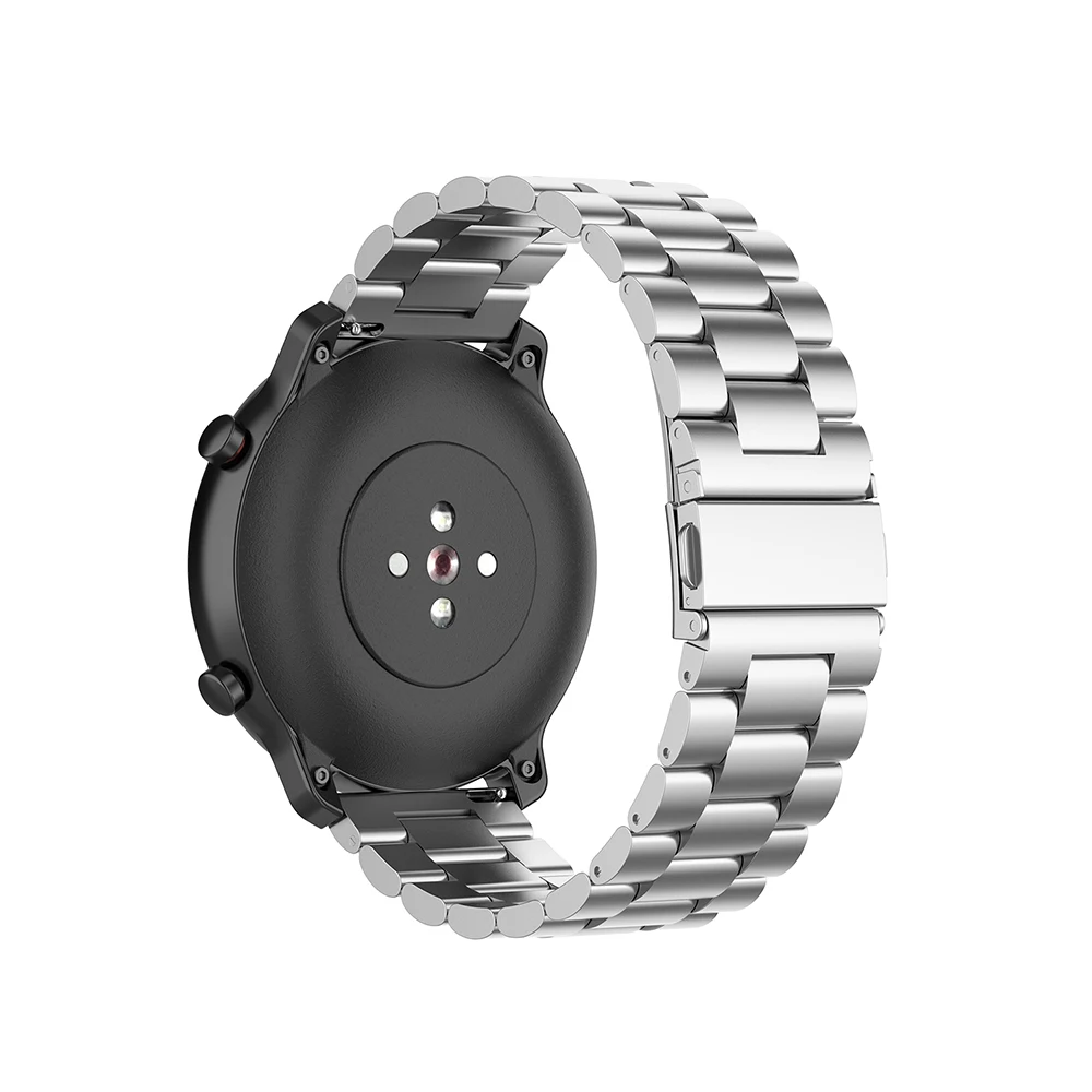 Силиконовый ремешок для AMAZFIT GTR Смарт-часы 47 мм из нержавеющей стали ремешок металлический браслет