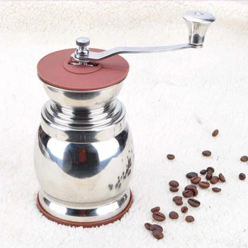 

Manual Stainless Steel Grinder Mill Coffee Beans & Pepper Seeds & Pepper