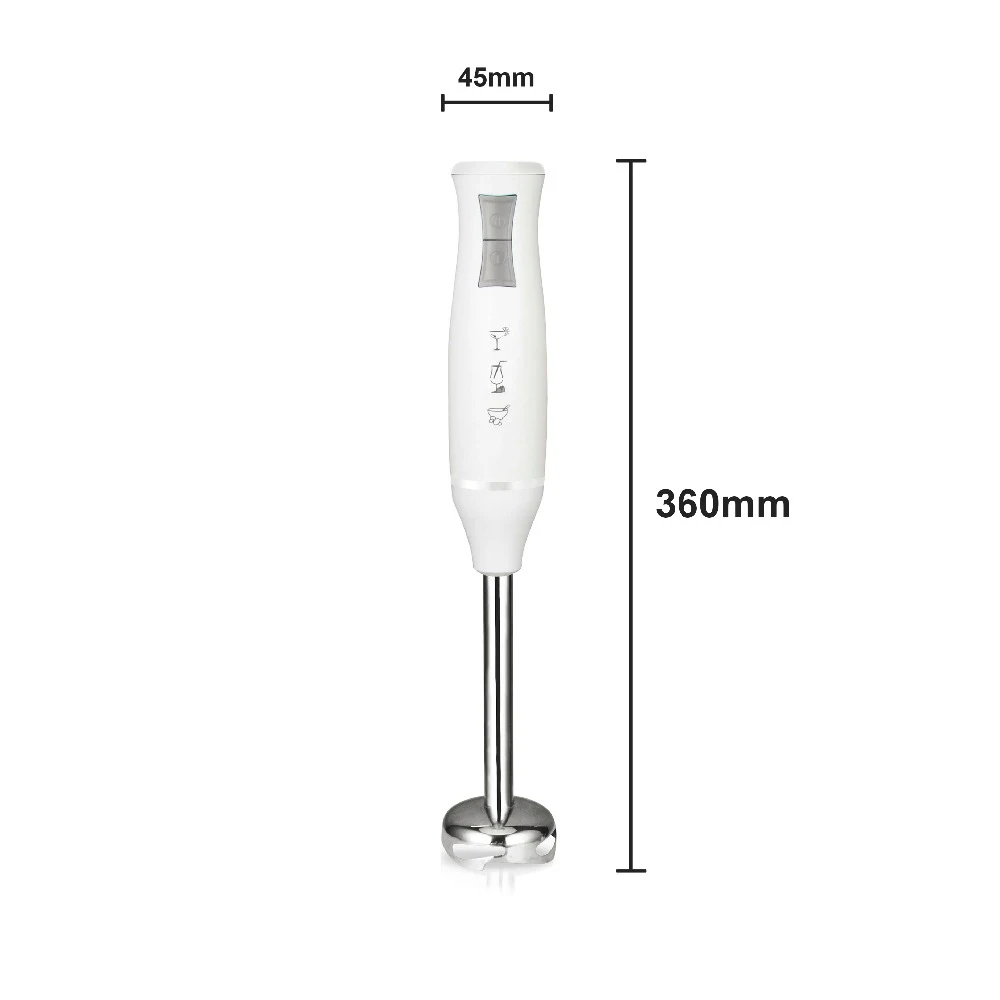 

400W Colorful 2 Speeds Electric Food Blender Mixer Kitchen Detachable Hand Blender Egg Beater Vegetable Stand Blend