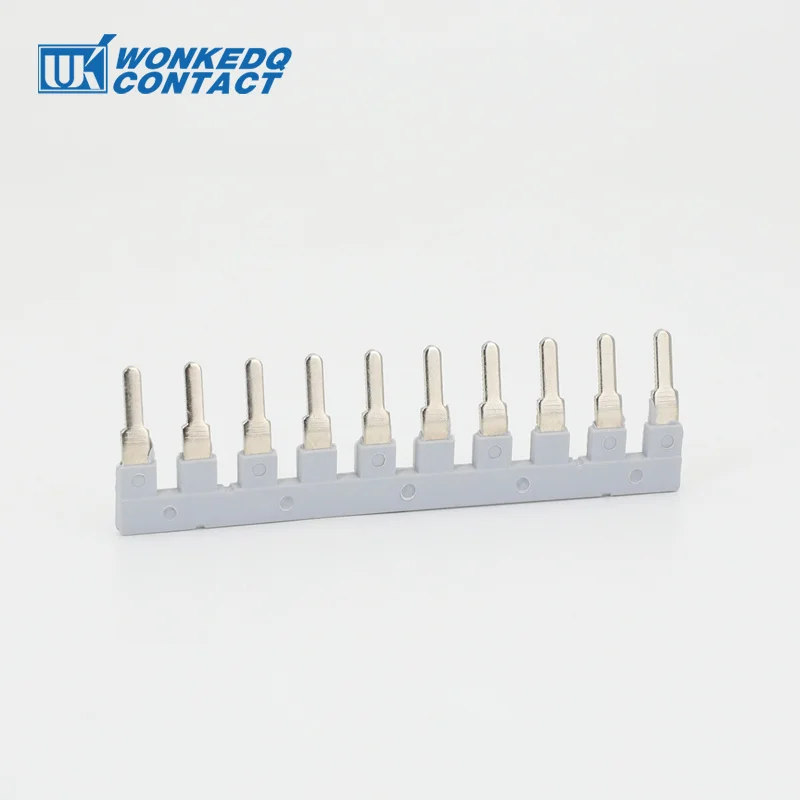 1Pc EB 10-12 ponte di inserimento UK UIK 16 morsettiera su guida DIN  elettrica EB10-12 Plug-in inserto connettore Wire Jumper Bar - AliExpress