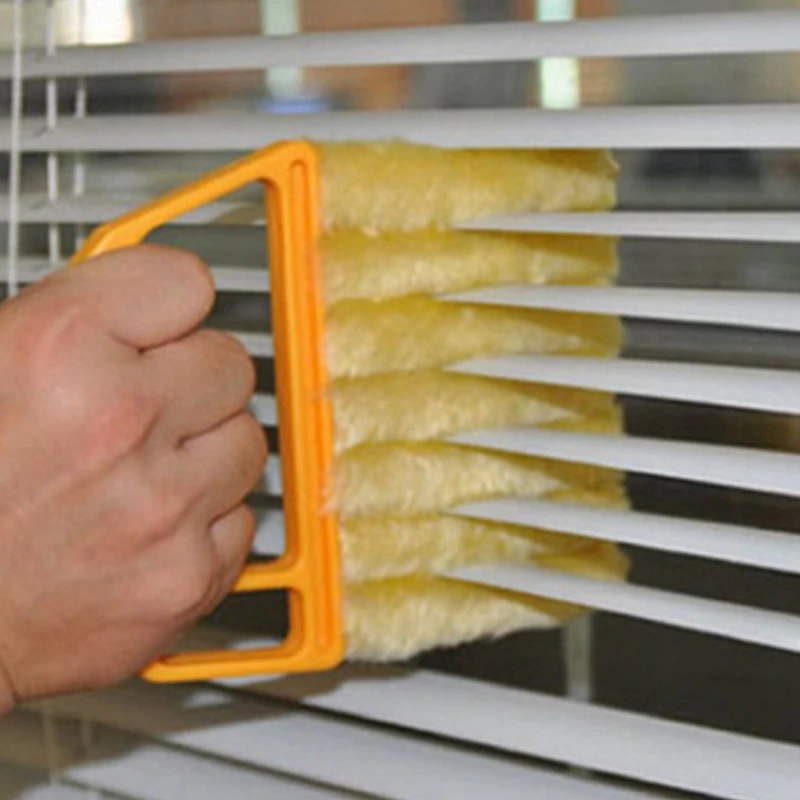 

Window-Shades Cleaning Brush Household Gap Dust Sweep Mini Handheld Portable Removable and Washable Air Vent Cleaning Tools