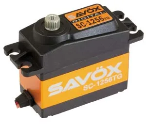 Savox SC-1256TG 0,16 S 20 кг цифровой сервопривод с высоким крутящим моментом титановый передаточный механизм цифровой рулевой Бессердечный сервопривод 1/8 1/10 RC части hsp hpi