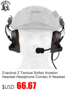 Z-tactical Sordin тактические гарнитуры Airsoft Comtac ZComtac I гарнитура стиль тактическая гарнитура шлем шумоподавление наушники Ptt