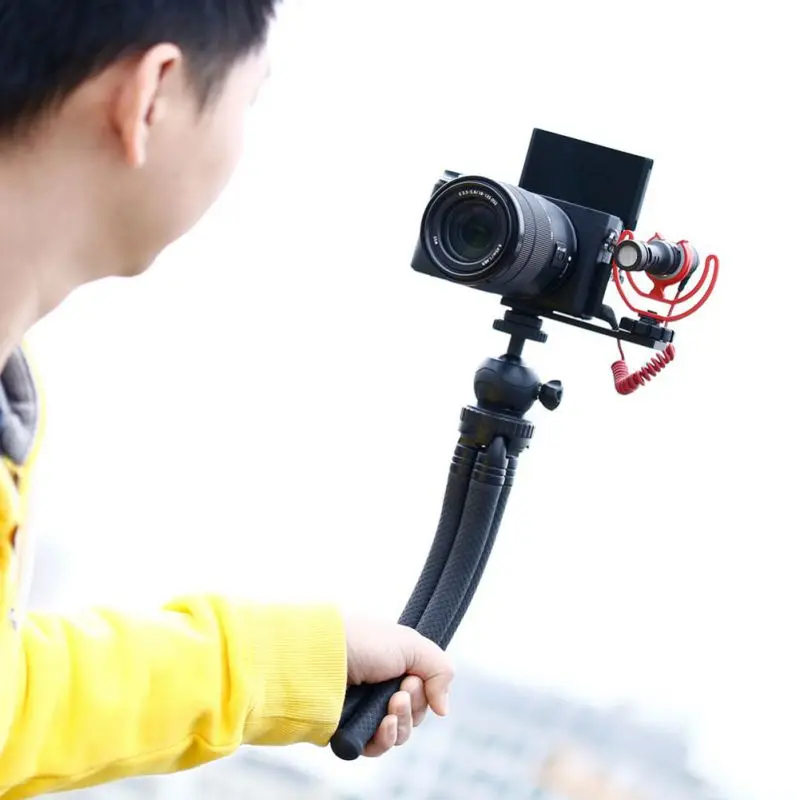 Подходит для sony A6400 Vlog крепление для микрофона PT-5 микрофонный Штатив Адаптер Новинка