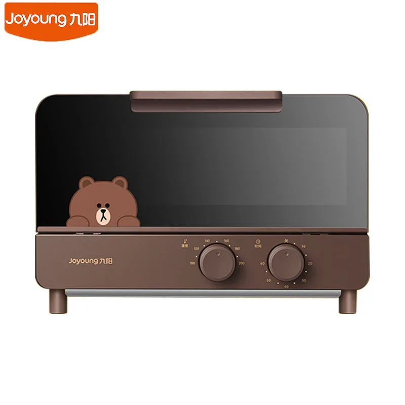 Joyoung J87 Cute Bear Electric Oven Household Mini Bread Baking Machine 12L Capacity Infrared Heating Electric Baker