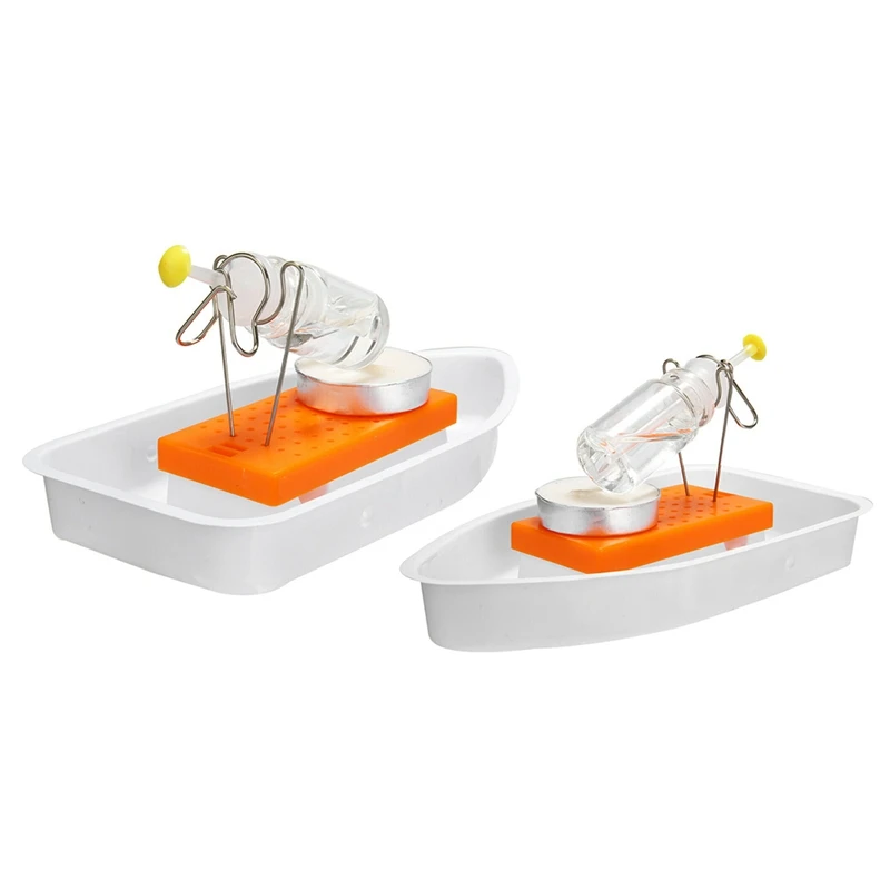 Игрушка-лодка DIY обучающие игрушки ручной паровой корабль раннее образование вдохновленные развивающие игрушки Детский подарок на день рождения