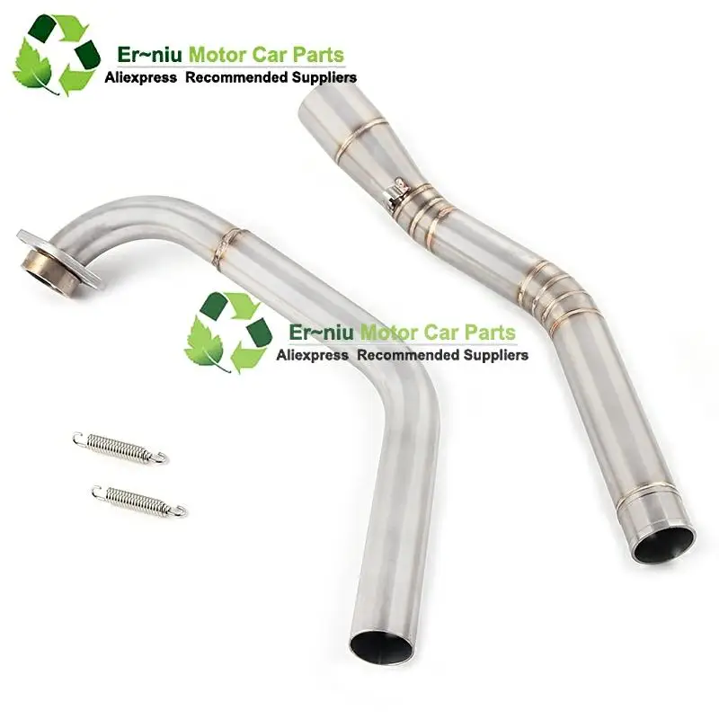 

R15 YZF-R15 MT15 Motorcycle Full System Exhaust Muffler Escape Modified Link Pipe Slip-On For yamaha R15 2008-2017