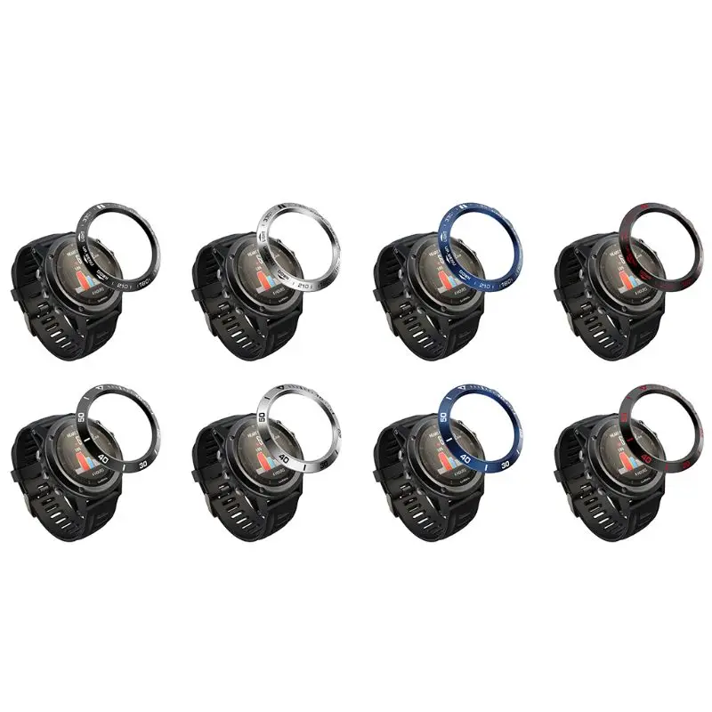

Metal Bezel Ring Cover Dial Scale Speed Protective Case Protector Replacement for Gar-min Fenix 3 Smart Watch