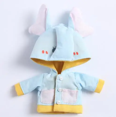 Новая Милая Одежда для кукол OB BJD пальто для возраста от 1/12bjd, obitsu11, Holala, ob11 кукольная одежда аксессуары для куклы - Цвет: blue