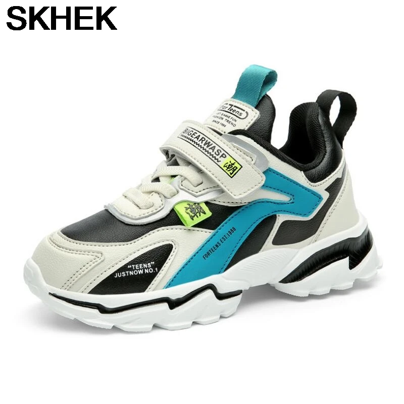 

SKHEK Kids Running Shoes Boys and Girls Sneakers Sport Tennis Shoes Lightweight Breathable Casual Walking Sneaker for Childrens