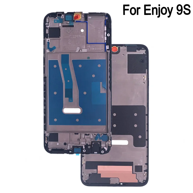 Держатель ЖКД экран передняя рамка для huawei Enjoy 9 S корпус средняя рамка без кнопки громкости питания для huawei Enjoy 9 S части