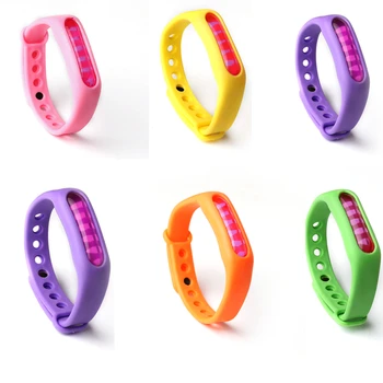

6pcs mix color Mosquito Repellent Wristband For BR shopper